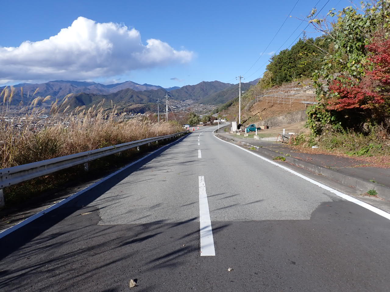 画像 (農道勝沼64号線舗装工事(2工区))